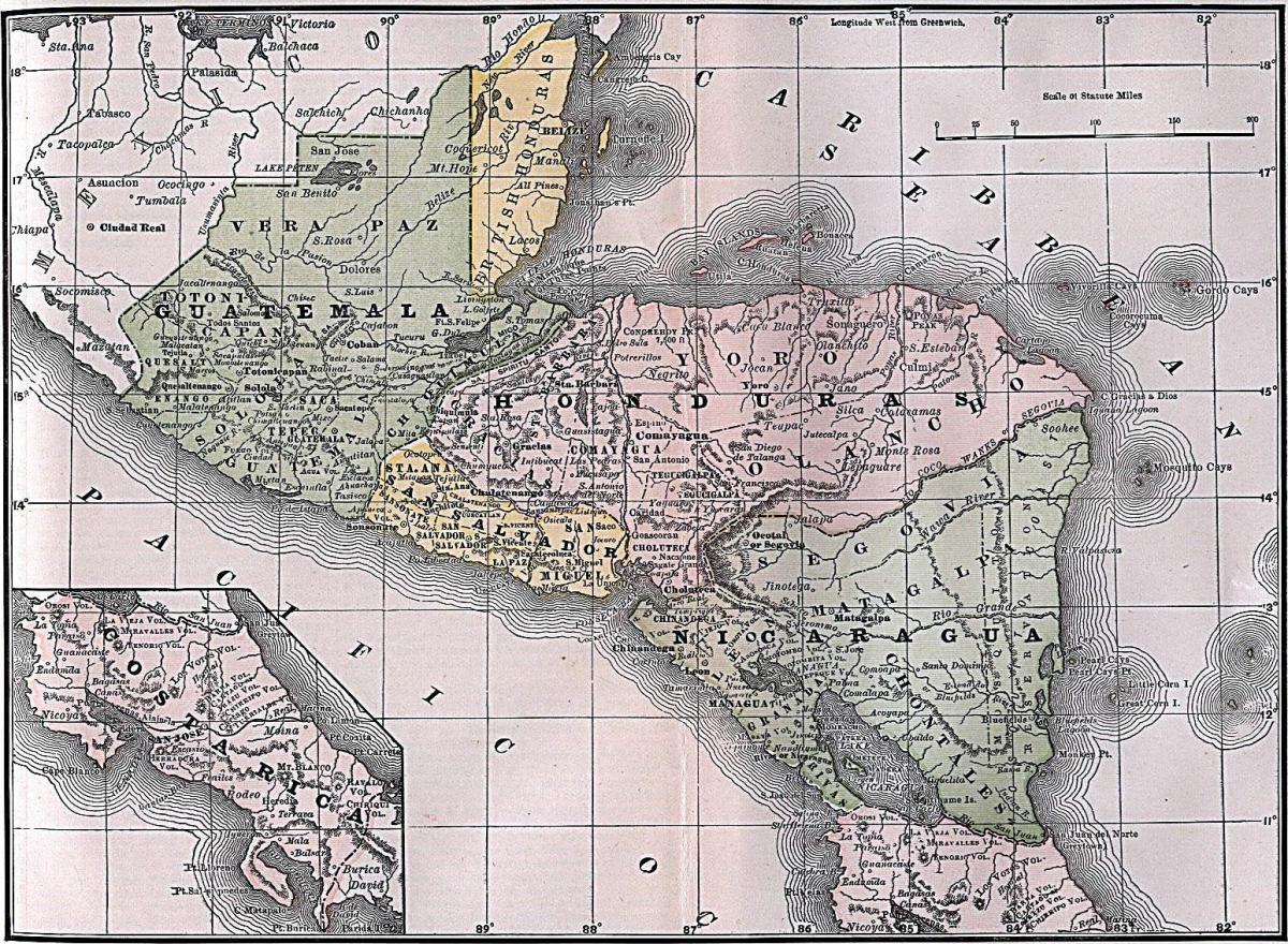 نقشه, هندوراس