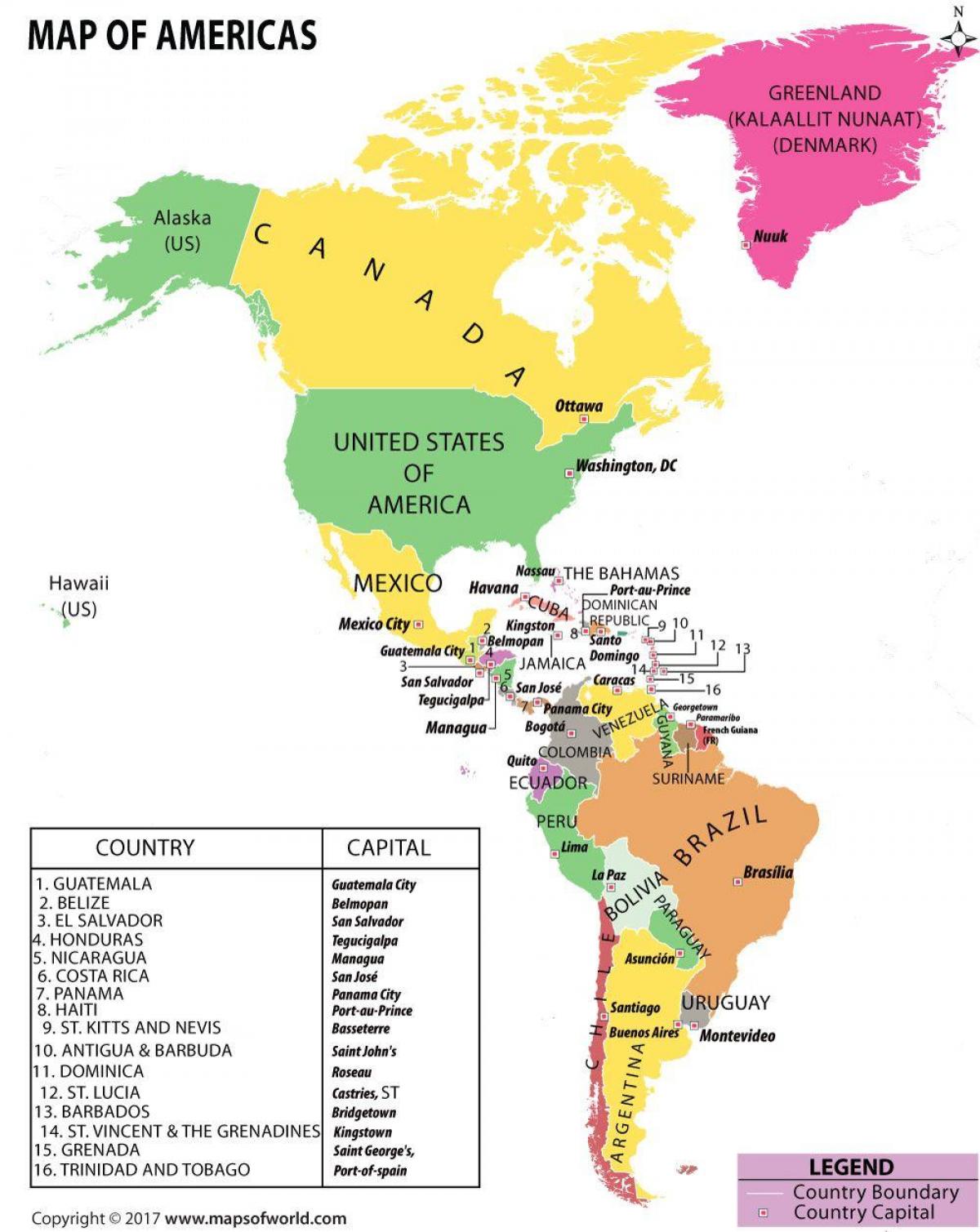 نقشه هندوراس در آمریکای جنوبی