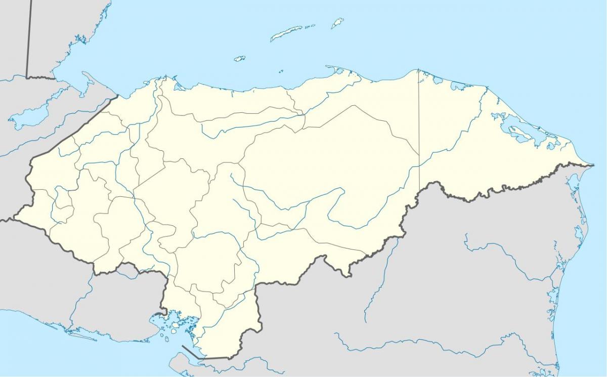 نقشه نشان دادن هندوراس