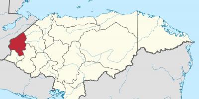 نقشه از copan هندوراس